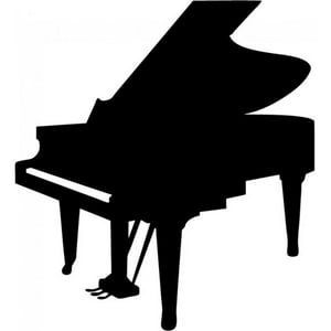Rienda Libre Graphics - Decomural Grand Piano Classical Music Ws-16136