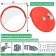 thumbnail image 2 of Espejo de seguridad RELIANCER 61 cm convexo para exteriores, 2 of 9