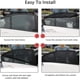 thumbnail image 4 of Parasol universal para ventana de coche, paquete de 2, protección solar para ventanas laterales, protección contra el deslumbramiento y la privacidad para niños pequeños, bebés y adultos, diseño de do, 4 of 7