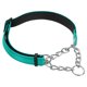 thumbnail image 1 of Collares de Cadena para Perros Uxcell, Collar para Perros sin Tirones Ajustable Reflectante de Nylon con Cadena de Acero Aleado, (L-24 Pulgadas, Verde Claro), 1 of 7