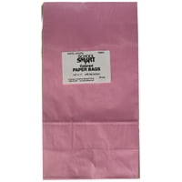 Bolsas De Papel School Smart Con Fondo Plano, 6 X 11 Cm, Paquete De 28
