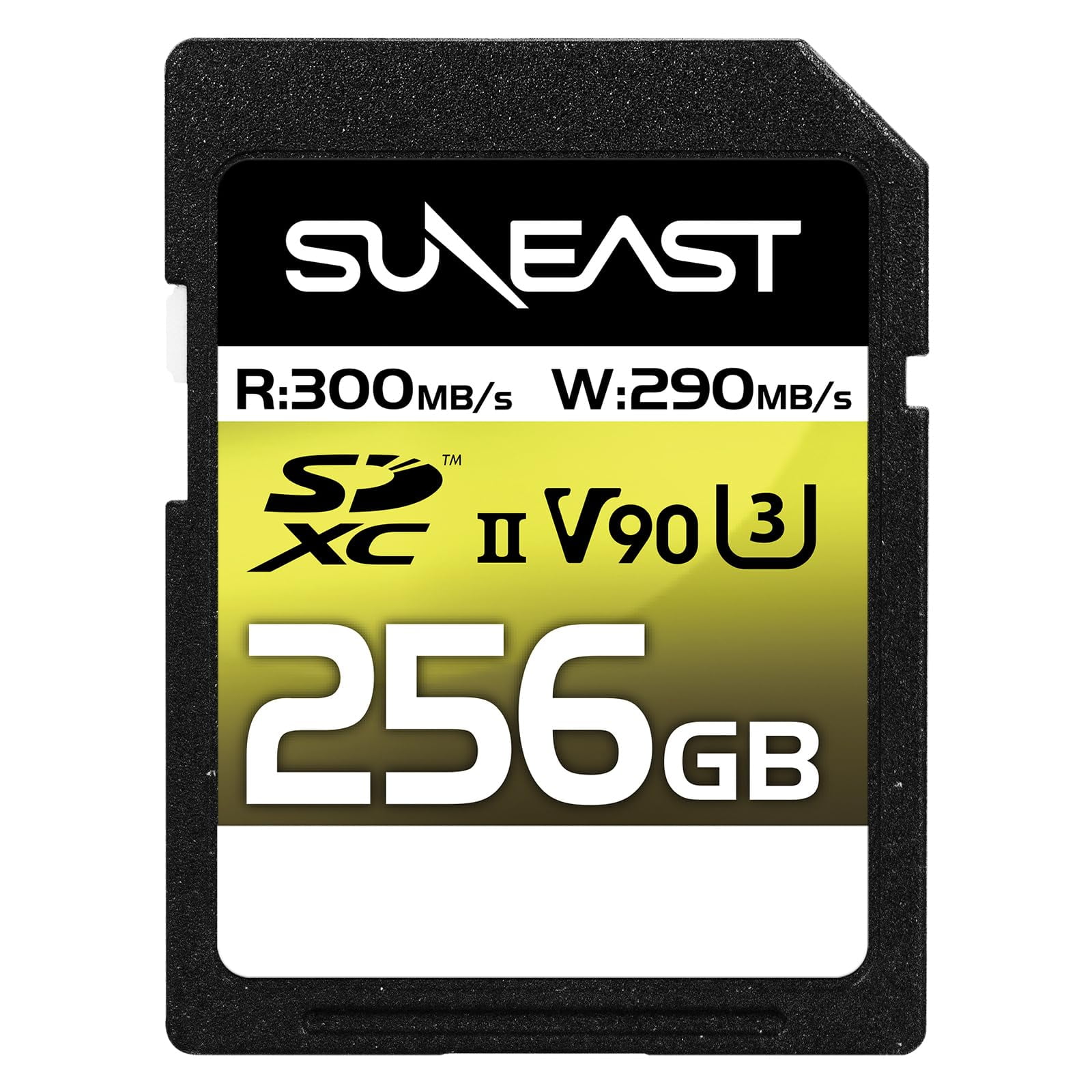Tarjeta De Memoria Suneast Sdxc 256gb Uhs-ii U3 V90 300 Mb/s 4k 8k