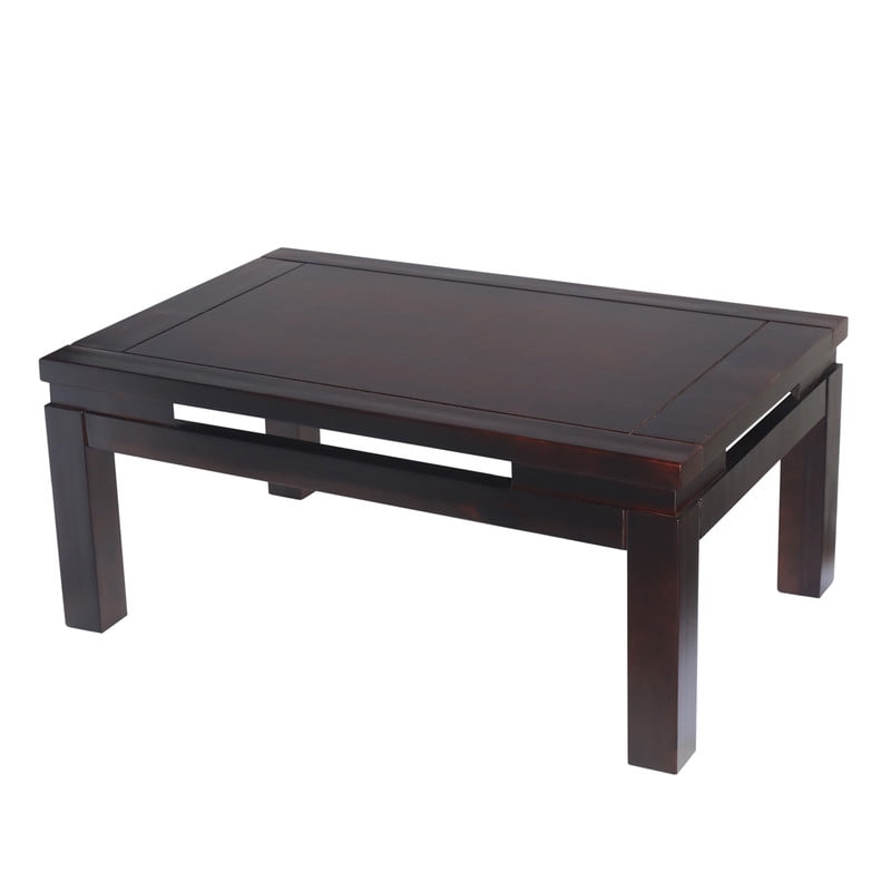 Arthome - Mesa De Centro Martina Color Madera Chocolate