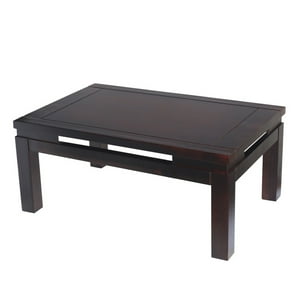 Arthome - Mesa De Centro Martina Color Madera Chocolate