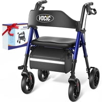 Andador Vocic Z21 Con Ruedas De 8"", Asiento, Plegable, Capacidad 159 Kg