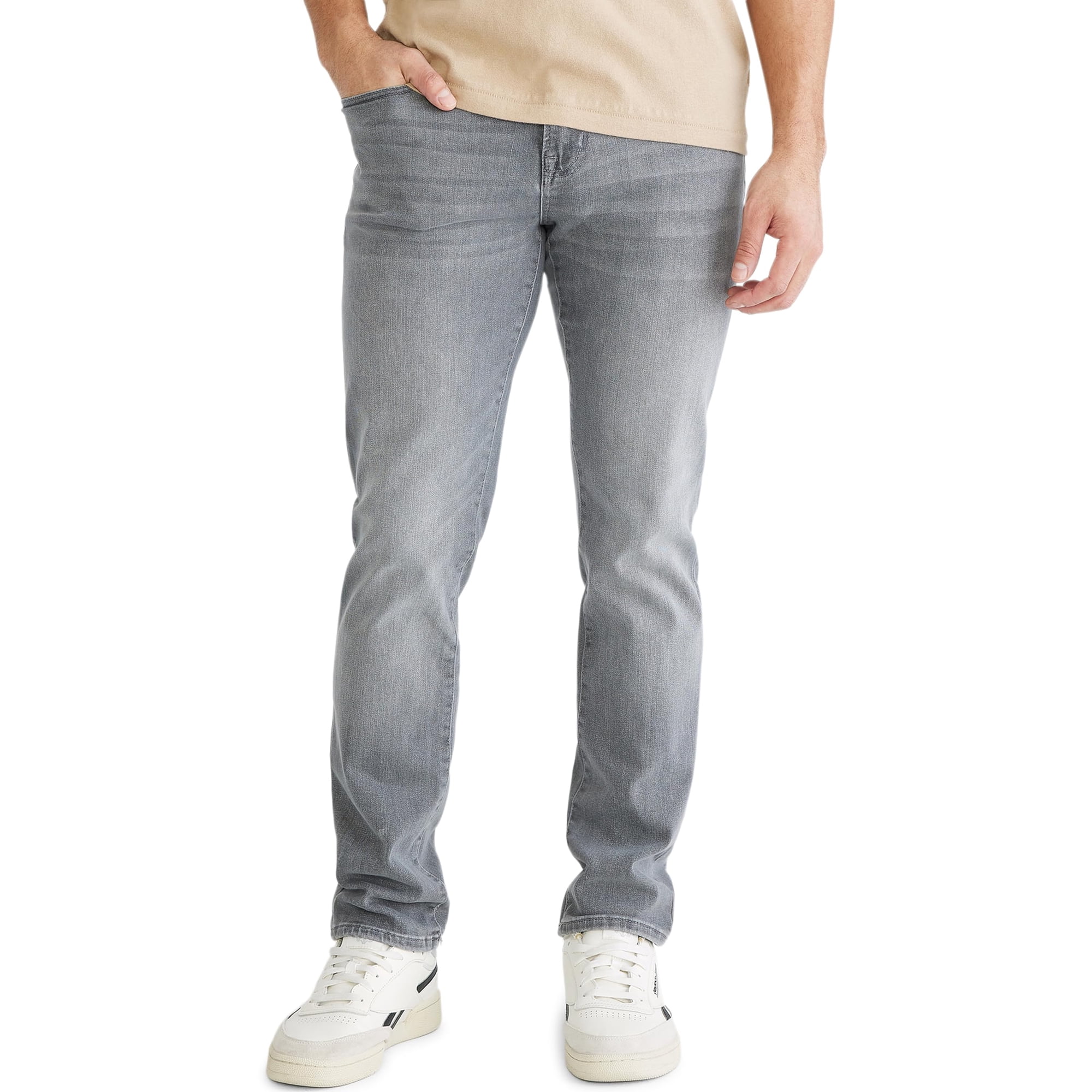 Jean Aeropostale Slim Gris Lavado 31w 32l