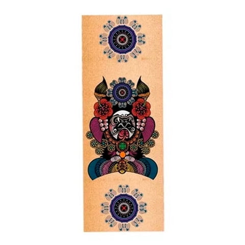 Genérico - Mat De Yoga Corcho Y Látex Natural 5.5 Mm – Diseño 605 Con Bolso