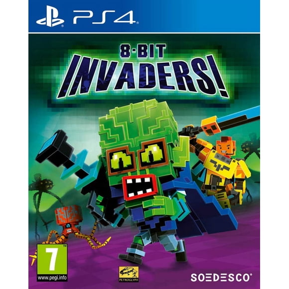 Videojuego Soedesco 8-Bit Invaders para PS4