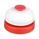 thumbnail image 5 of Platos Delanteros Table Bell Smooth Busy Board Bell Toy Para Servicio Hotel Restaurantes Red, 5 of 5