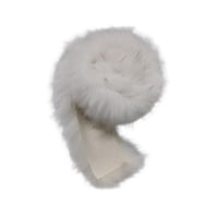 Bothyi - Tela De Piel Peluda, Artesanías Cortadas Para Decoración De Retazos, Alfombra De Sofá Artesanal, Blanco