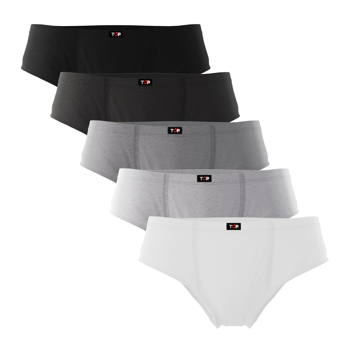 Top - Slip Algodón Pack 5 C2