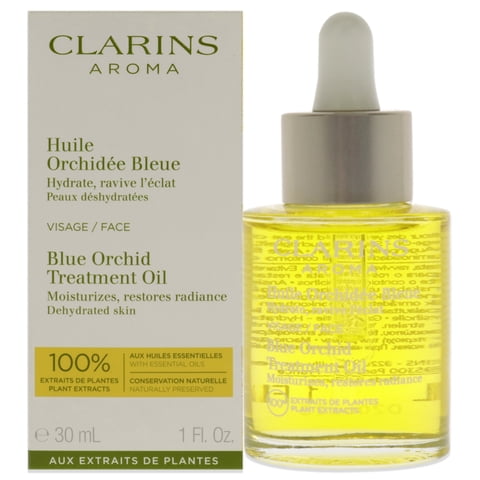 Aceite Tratamiento Facial Clarins Blue Orchid 30Ml Unisex