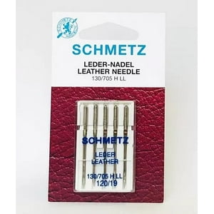 Aguja Schmetz Para Coser Cuero 120