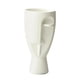 thumbnail image 3 of Moderno Cuerpo Humano Cara Arte Florero Cerámica Arte Planta Maceta Hogar Blanco, 3 of 5