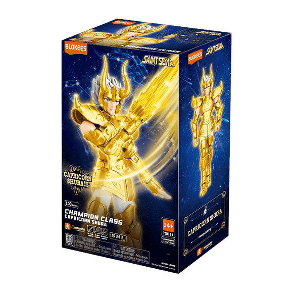 Figura Blokees Capricorn Shura Saint Seiya Caballeros del Zodiaco