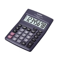 Casio - Calculadora De Escritorio 8 Digitos Negro Mw-8V-Bk