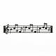 thumbnail image 1 of Colgador de Pared Musik Negro Balvi, 1 of 5
