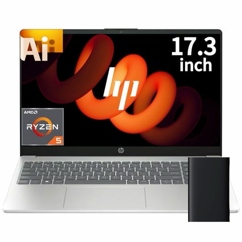 Laptop Hp Ryzen 5 7430U 17.3"" Fhd 8Gb 756Gb Ssd + Ext