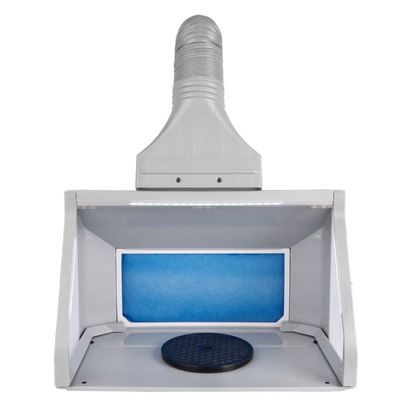 Cabina de Pulverización OPHIR Doble Ventilador, Manguera de 1,7 m y 3 Luces LED