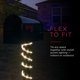 thumbnail image 3 of UltraPro 16 Foot LED Rope Lights, Clear Rope, Warm White 3000K, 3 of 3