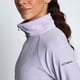 thumbnail image 3 of Polar Mujer Columbia Glacial IV Half Zip Morado, 3 of 6