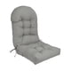 thumbnail image 2 of Cojín De Respaldo Alto Para Patio, Sólido, Para Muebles, Interior Y Exterior, Mecedora, Color Gris Claro, 2 of 5