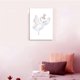 thumbnail image 5 of Póster nórdico de princesa de ballet para guardería, unicornio, arte de pared, pintura en lienzo, cisne, imágenes de pared para habitación infantil., 5 of 5