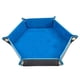 thumbnail image 1 of Bandeja De Dados Caja De Almacenamiento De Cuero Plegable Soporte De Almacenamiento De Escritorio Azul, 1 of 5