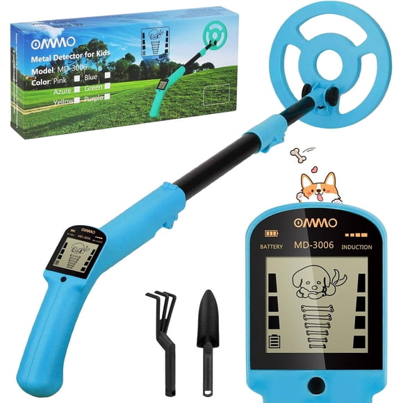 Detector de Metales Infantil OMMO MD3006 Ajustable 27.537.8
