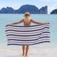 thumbnail image 3 of Toalla de playa Arkwright Cabo Cabana Stripe, algodón, 30 x 70 cm, paquete de 4, 3 of 8