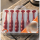thumbnail image 2 of Pack 6 Señuelos Reins Fat Rockvibe Shad 4" Color Rojo Fresa – Vinilo, 2 of 2