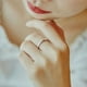 thumbnail image 4 of 1pc Stylish and Luxurious Fine Pattern Couple Ring for Engagement and Wedding, 4 of 5