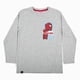 thumbnail image 3 of Polera Manga Larga Niño Caras Spiderman Gris Marvel, 3 of 6