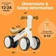 thumbnail image 3 of Bicicleta Balance Retrospec Cricket Baby Walker de 12 a 24 meses, 3 of 3