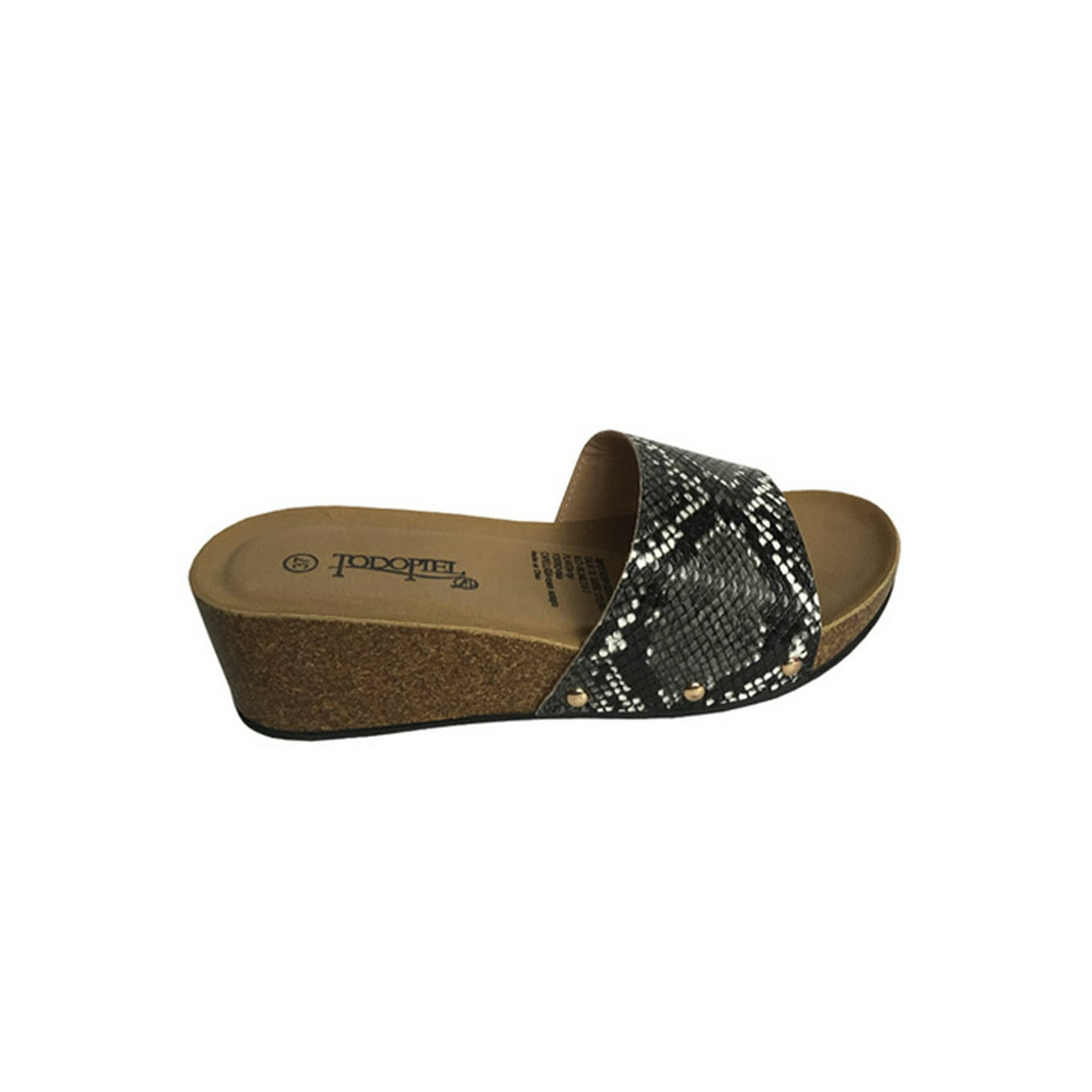 Todopiel - Sandalia Ecocuero Zay27 Negro