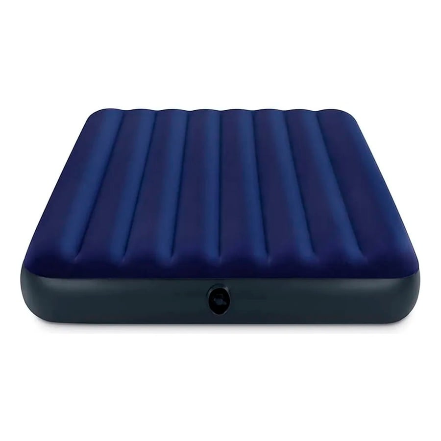 Aventura Store - Colchón Inflable Matrimonial Azul 137x191x25cm