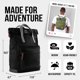 thumbnail image 5 of Mochila de viaje ORI LONDON The Canfield Medium Nylon Grey, 5 of 8