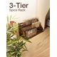 thumbnail image 5 of Estante de especias Tinamo de 3 niveles en madera de acacia para encimera, 5 of 6