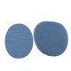 thumbnail image 5 of 6 Piezas / Paquete Denim Iron On Jean Parches Jeans Kit De Reparación Oval Azul Claro, 5 of 5