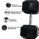 thumbnail image 4 of Mancuerna Hexagonal 40 kg Negro, 4 of 6
