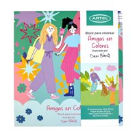 Artel - Libro Para Colorear Amigas En Colores Por Dani Blanq