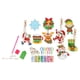 thumbnail image 1 of Llaveros De Pintura Para Regalo Festivo, Decoración De Navidad, Regalo Para Niños Y Adultos, 9 Piezas, 1 of 5