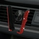 thumbnail image 1 of Soporte de Cristal Ajustable para Teléfono de Coche - Soporte de Salpicadero para Ventilación de Aire, Soporte Universal para Teléfono Móvil de Vehículo - Rojo, 1 of 6