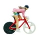 thumbnail image 1 of 1/64 Cyclist Diy Collectable Collectibles Mesa de arena Ornamento de resina Figura Biker en miniatura para accesorios de fotografía de escena de mujer, 1 of 5