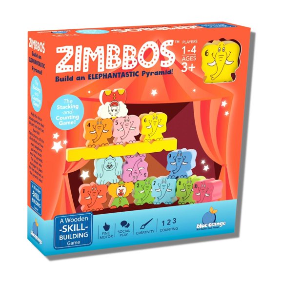 Juego de habilidad de madera Zimbbos para niños 3+