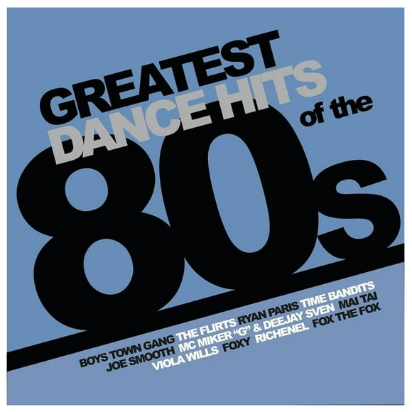 Greatest Dance Hits Of The 80s - Various (blue Vinyl) | Vinilo