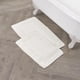 thumbnail image 1 of Set de alfombras de baño de algodón Laura Ashley Ivory 43x61 y 51x81 cm, 1 of 8