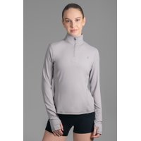 Ultimate Midi Zipper Sport Mujer Cool Gray