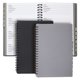 thumbnail image 1 of Password Keeper Book Juvale Spiral, paquete de 2 unidades, gris/negro, 1 of 9