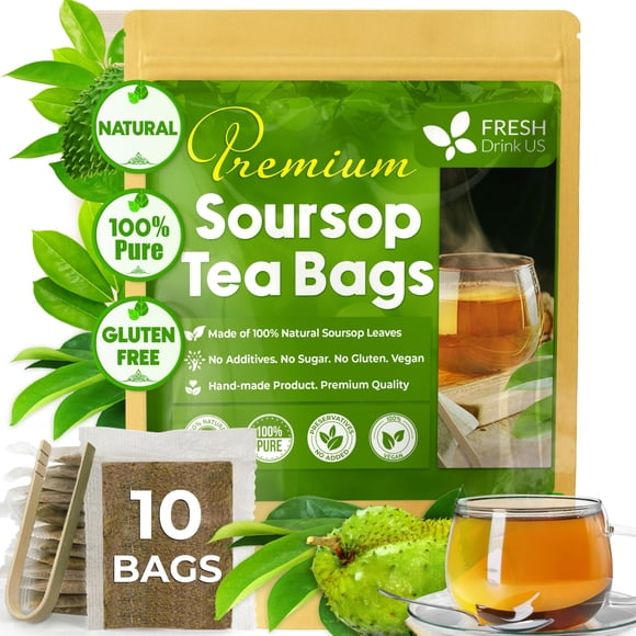 Té de guanábana en bolsitas FreshDrinkUS Premium, 10 unidades
